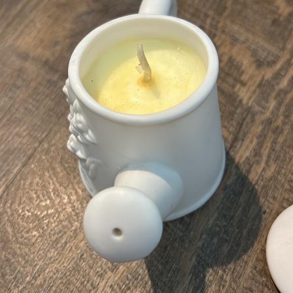 Vintage Ceramic Watering Can Flower Collectable venky fine porcelain dehua china - Picture 3 of 9